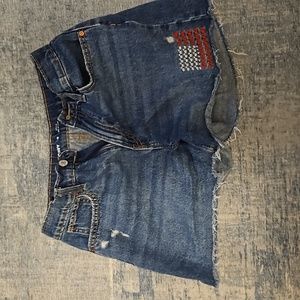 Girls jean shorts